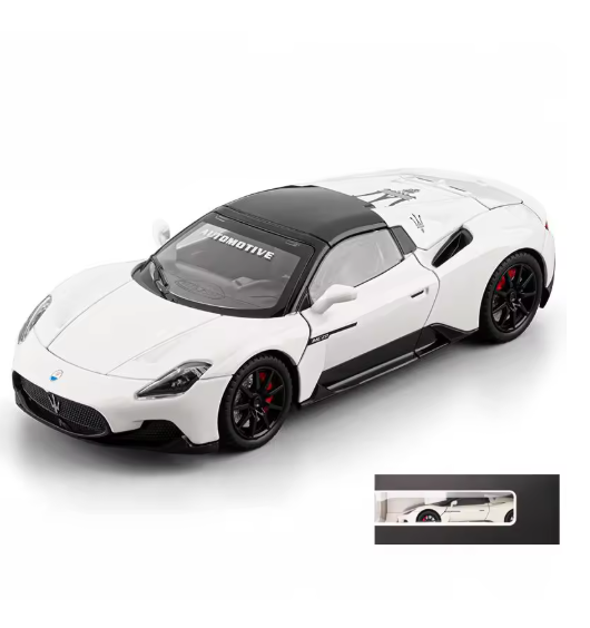 New 1:24 Maserati MC20 Supercar Diecast Model – High Detail Collectible Car view 4