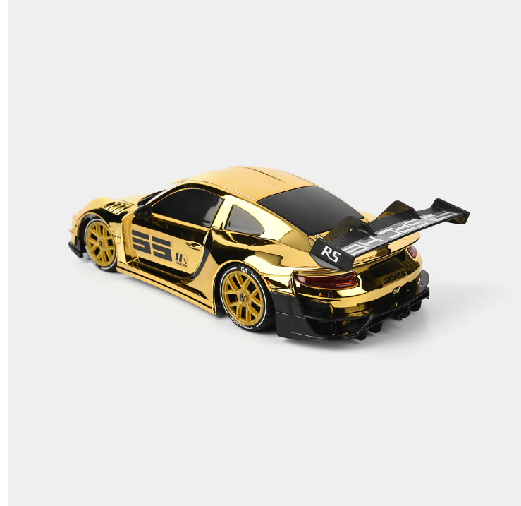 1:18 RC Porsche GT3 RS Drift Car 2.4GHz 4WD High Speed Racing Toy with 8 Tires & 4 Cones Remote Control Sports Car view 8