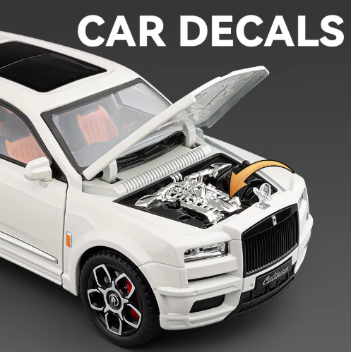1:20 Scale Rolls Royce Cullinan Diecast Car Model Alloy Luxury SUV Toy with Light Sound Pull Back Open Doors for Kids & Collectors view 5