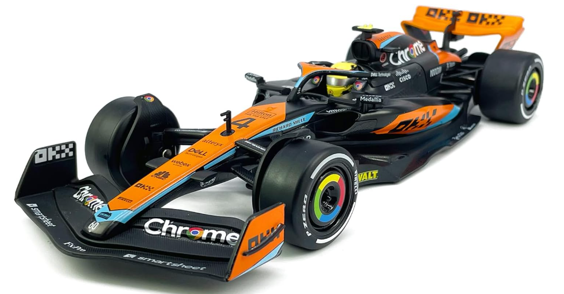 1:24 McLaren MCL60 2023 Formula 1 Racing Team – Official McLaren Licensed Product | CCA view 7