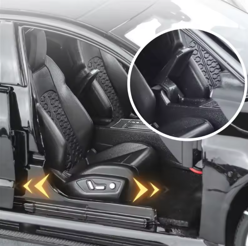 1:18 Audi RS7 Sportback Key Remote Control Version Official Licensed Diecast Metal Model Car with Lights & Sound view 13