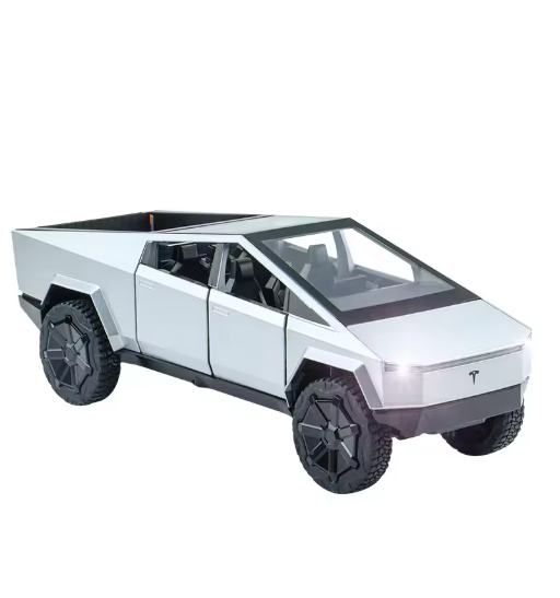 1:24 Scale Tesla Cybertruck Pickup Diecast Model view 8