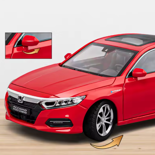1:24 Honda Accord Official Licensed Diecast Car view 5