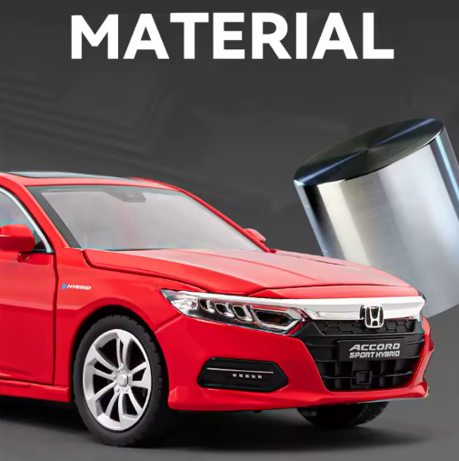 1:24 Honda Accord Official Licensed Diecast Car view 8