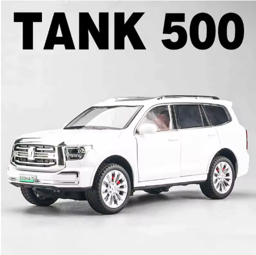 1:24 Scale Tank 500 Hi4-T Diecast Model Car with Detailed Interior & Realistic Design