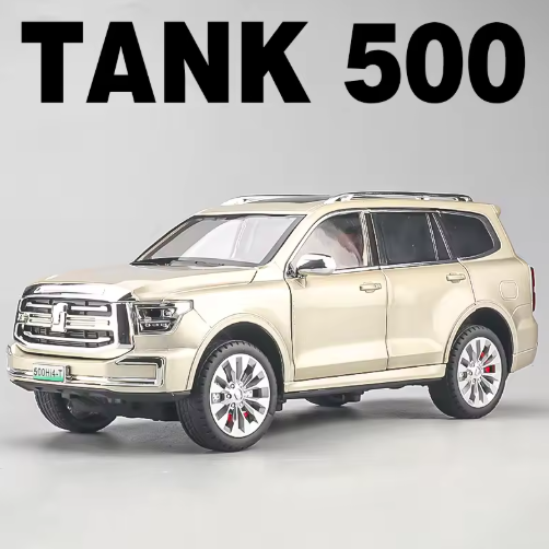 1:24 Scale Tank 500 Hi4-T Diecast Model Car with Detailed Interior & Realistic Design view 3
