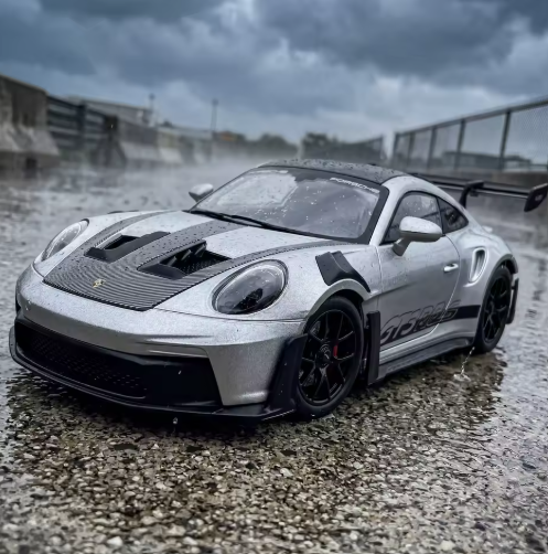 1:24 Scale Porsche 911 GT3 RS 992 Rexy Roxy Racing Livery Diecast Model Car view 9