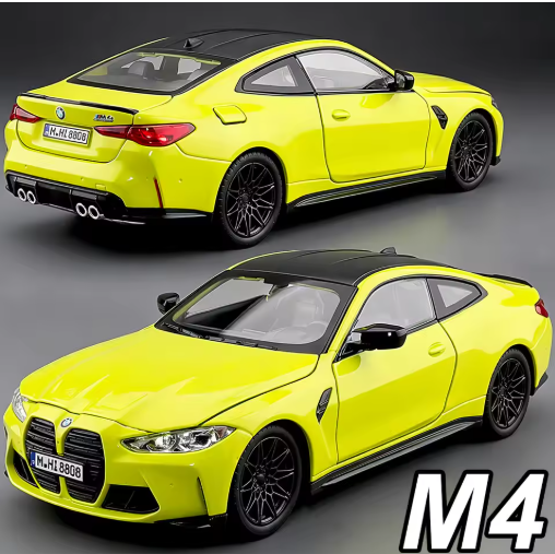 1:24 Scale BMW M4 Competition Officially Licensed Diecast Model Car view 8
