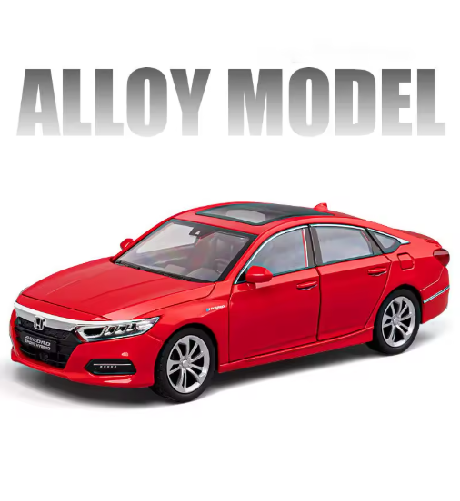 1:24 Honda Accord Official Licensed Diecast Car view 10