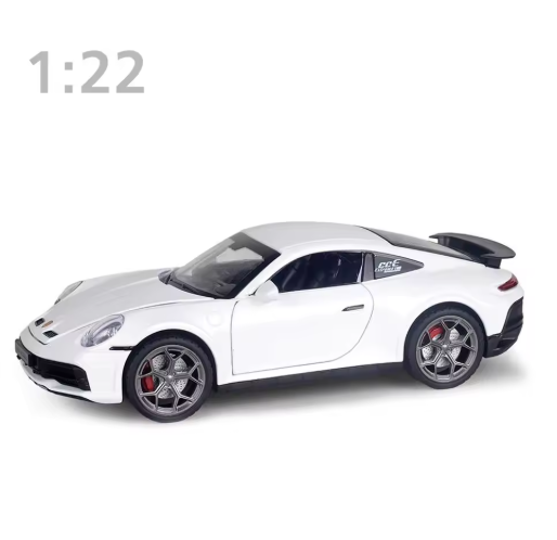 1:22 Scale Porsche 911 Diecast Sports Car view 12